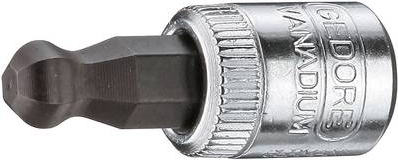 GEDORE Schraubendrehereinsatz 1/4" Kugelkopf Innen-6-kant 4 mm (2219409)