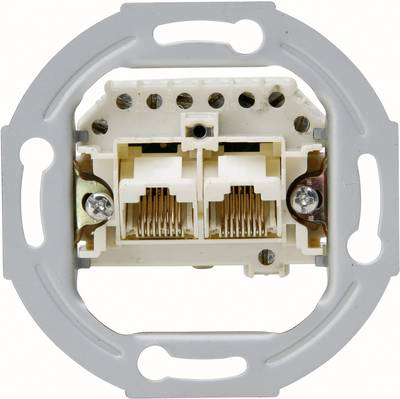 Kopp 1 Stück Einsatz UAE-/IAE-/ISDN-Steckdose Aluminium 33369401 (33369401)
