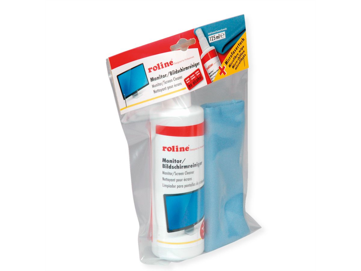 ROLINE Roline 19.04.4160 Bildschirm-Reinigungsspray 250 ml Multicolor