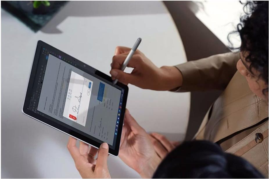 MICROSOFT Surface Go4 Intel N200 26,67cm 10,5Zoll 8GB 128GB W11P Platinum XHU-00004 ohne Netzteil (EP2-04719)