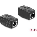 Delock Adapter Kupplung RJ45 Buchse zu Buchse Cat.6 geschirmt schwarz (90838)