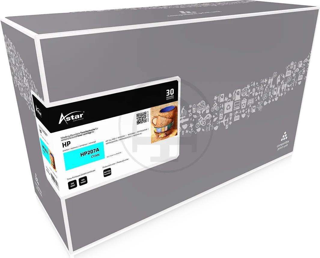ASTAR AS20258 ASTAR HP CLJ M255NW TONER CY ST - W2211A / HP207A 1250S. ohne Fuellstands. (AS20258)