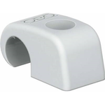 Haft-Clip 4043 17-21mm lichtgrau ohne Nagel (2215330)