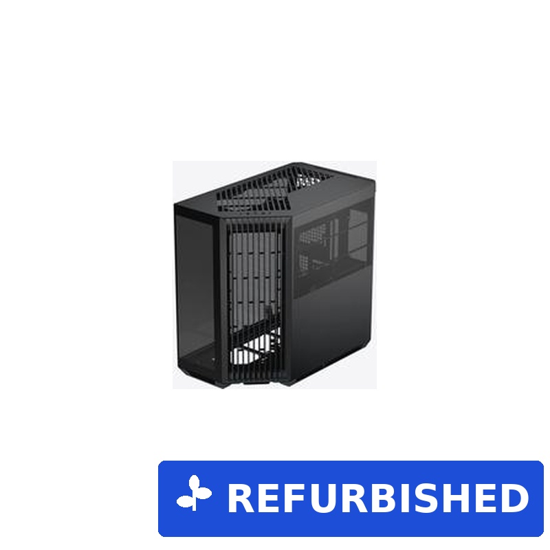 APNX V1 PC-Gehäuse, Midi-Tower, ATX, Tempered Glass - schwarz (APCM-VI01003.11) (B-Ware)