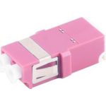 S/CONN maximum connectivity LWL-Verbinder, LC-LC, Shutter, Duplex, violett (07-60033)