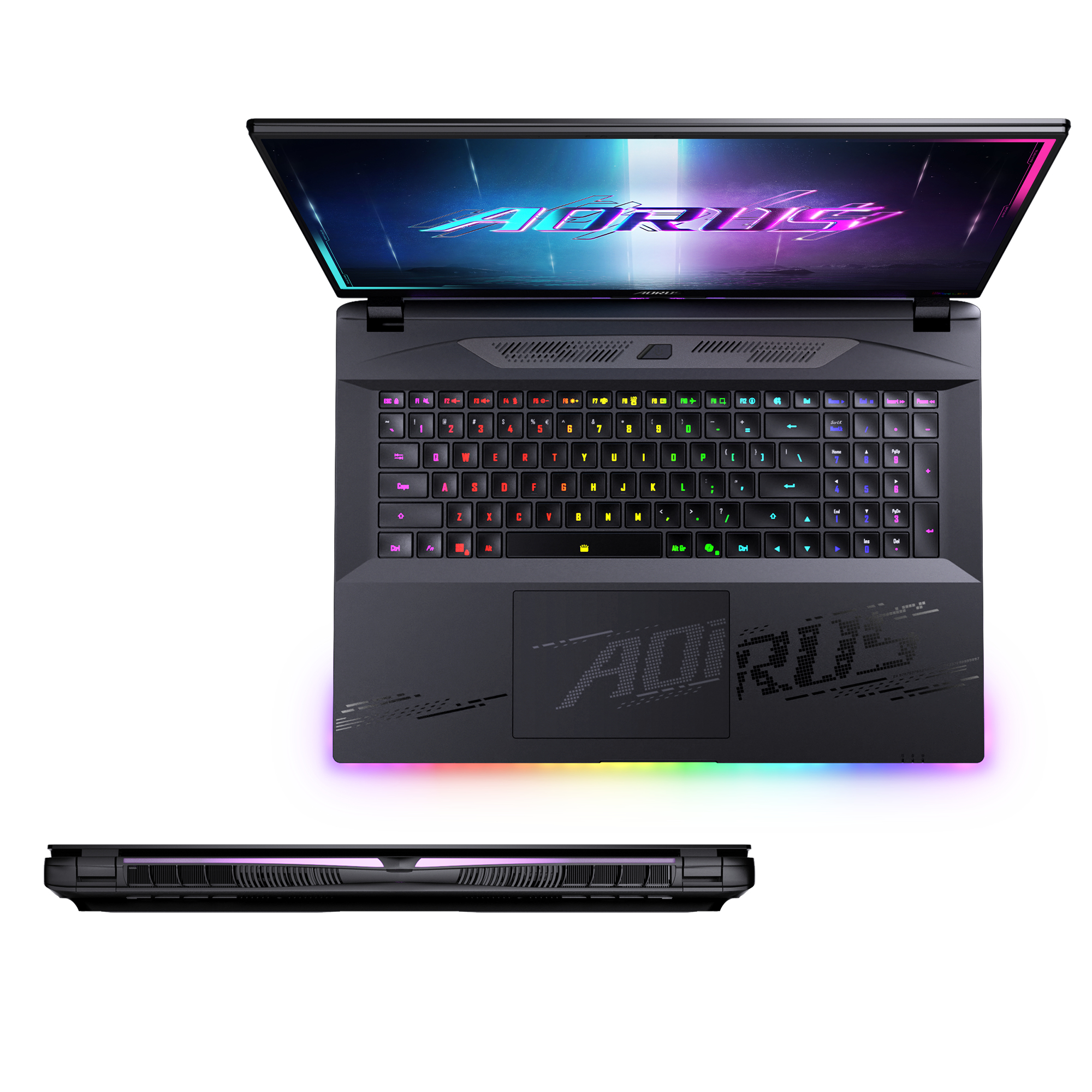 Gigabyte AORUS MASTER 18 BYHC5DED65SP Gaming-Notebook 18" QHD+ MiniLED 240 Hz Intel Core Ultra 9 RTX 5080 32 GB RAM 2 TB SSD Schwarz