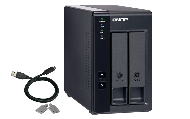 QNAP TR-002 Festplatten-Array Schwarz