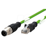 METZ CONNECT 142M4D15050 Netzwerkkabel 5 m Cat5e Grün (142M4D15050)