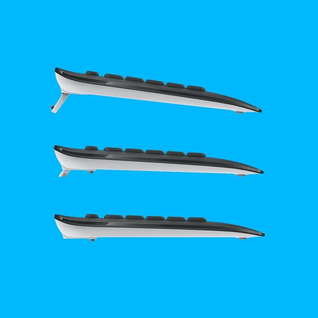 Logitech MK540 Advanced Kabelloses Tastatur-Maus-Set QWERTY US International Schwarz/Weiß