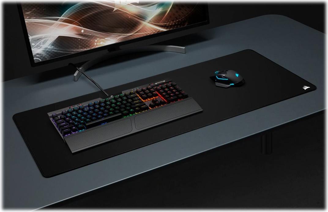 CORSAIR Gaming MM350 PRO Premium Extended XL Gaming-Mauspad 930 x 400 x 4 mm Schwarz