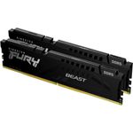 Kingston FURY Beast DDR5 RAM-Kit 16 GB (2x8 GB) 6000 MHz CL30 DIMM 288-Pin Schwarz (KF560C30BBEK2-16) (geöffnet)