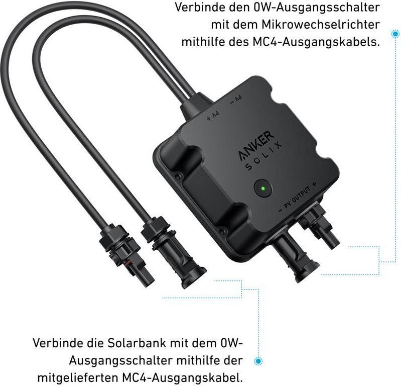 Anker Innovations Anker SOLIX - UPS output switch box (A17Y0311) (B-Ware)
