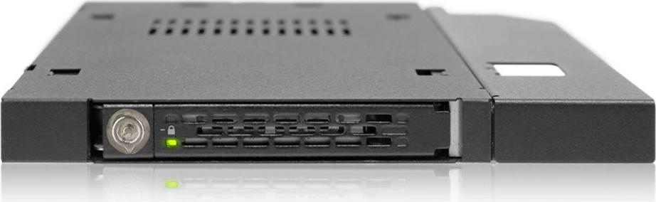 Icy Dock ToughArmor MB411SKO-B Laufwerksschachtadapter 5,25" Slim Line auf 2,5" SATA 6Gb/s Schwarz