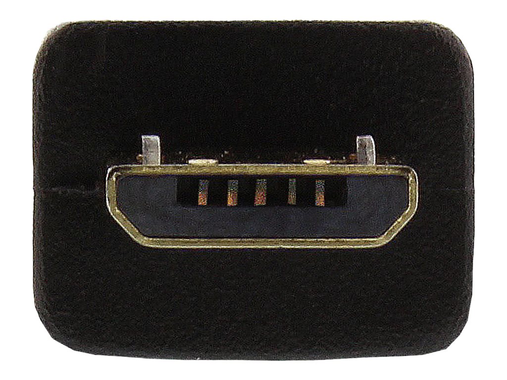 InLine 31703P USB 2.0 Kabel USB-A auf Micro-USB B 0,3 m Schwarz