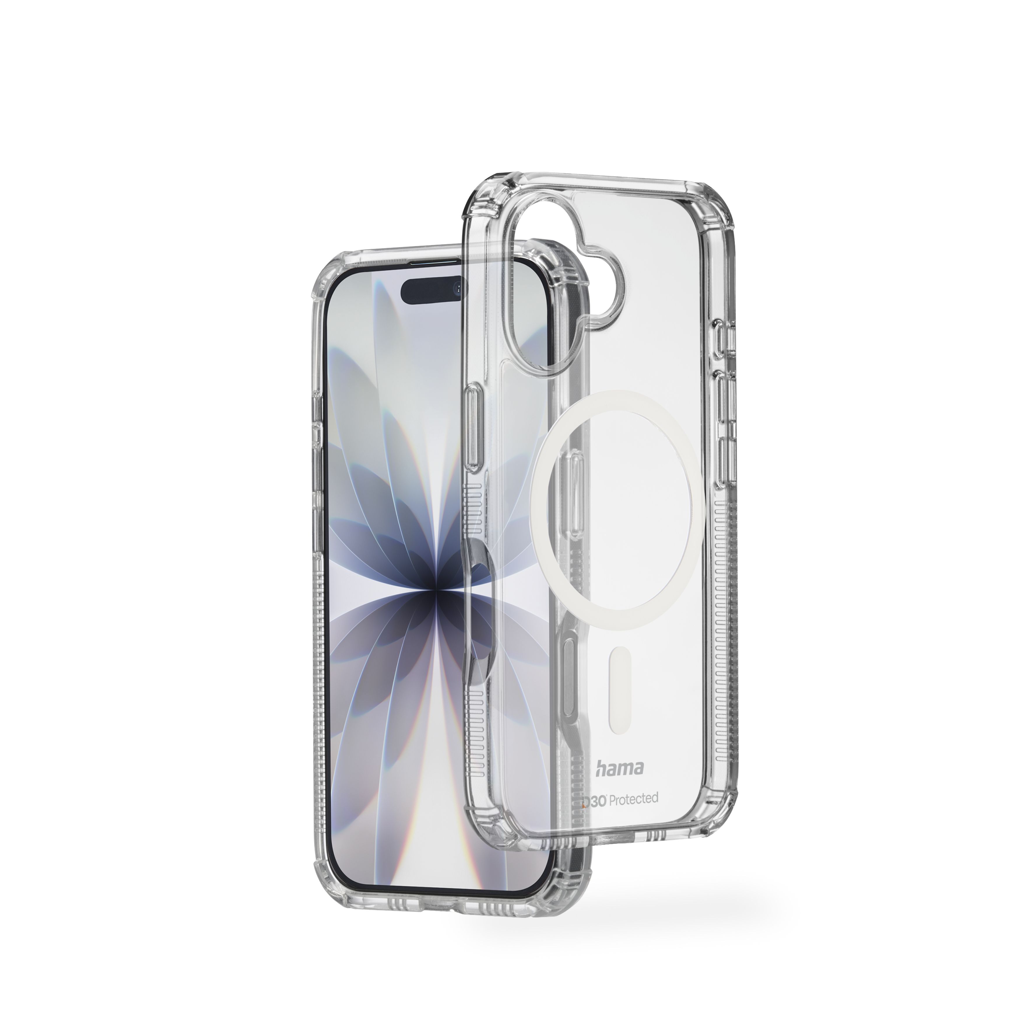 Hama Handyhülle Extreme Protect für iPhone 17, magnetisch, durchsichtig (00232371)