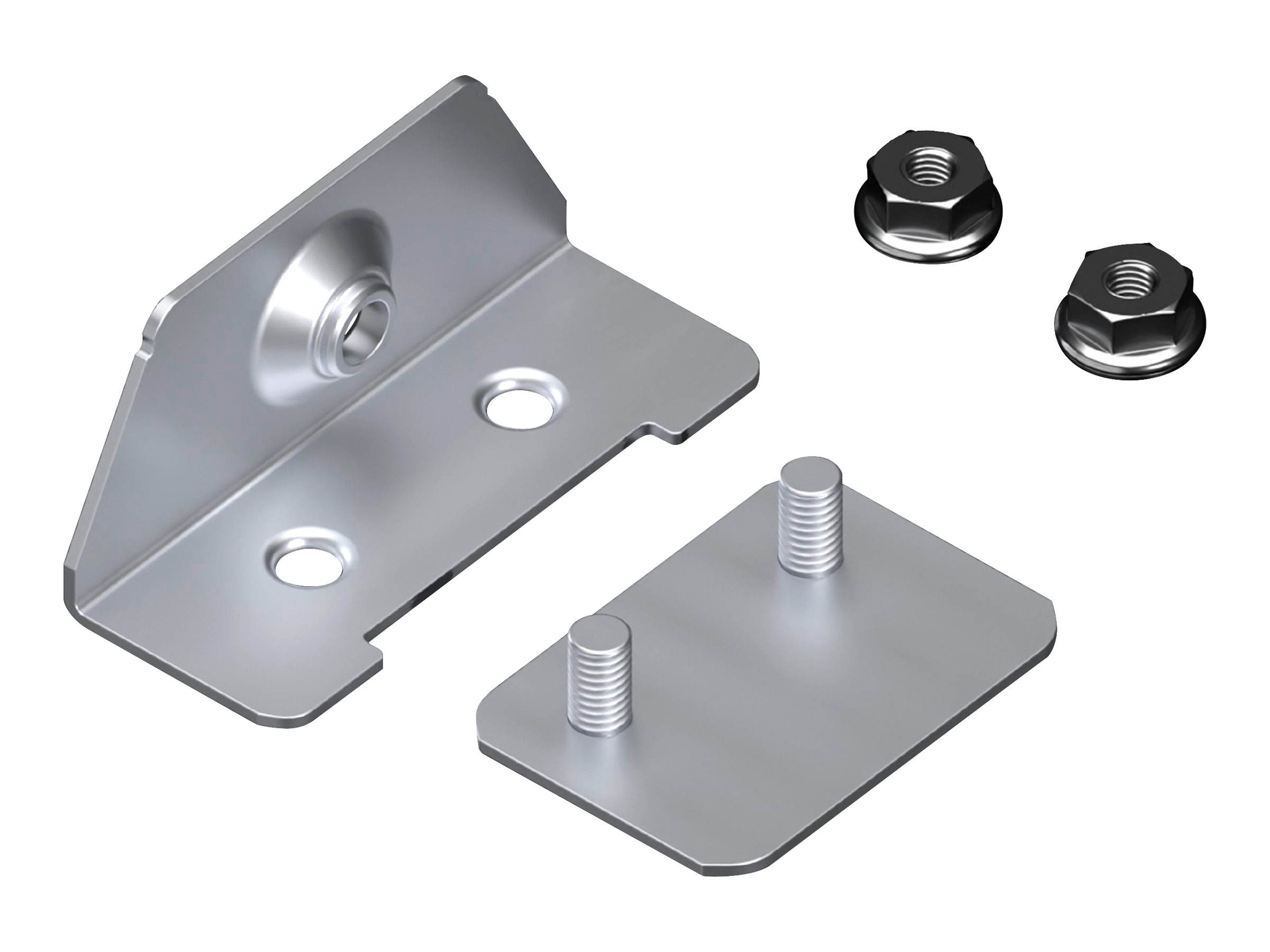 Rittal VX 8660.096 Sockel-Adapter Silber