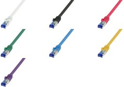 LogiLink Patchkabel Ultraflex, Kat.6A, S/FTP, 2,0 m, violett mitCat.7 Rohkabel, extra flexibles & weiches Kabel mit - 1 Stück (C6A059S)