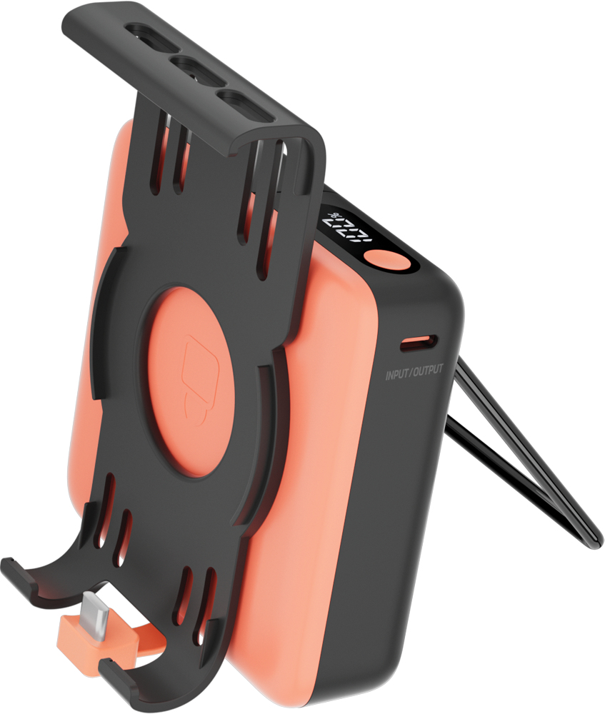 Venom Powerbank 20000 mAh mit Kickstand für Nintendo Switch 2 Schwarz, Orange