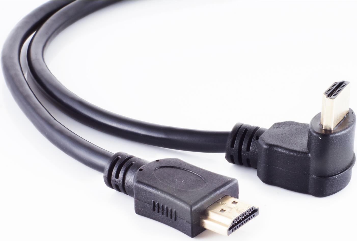 Monitorkabel HDMI Stecker gewinkelt - gerade, 1.3b, 1,0 m (22221424)