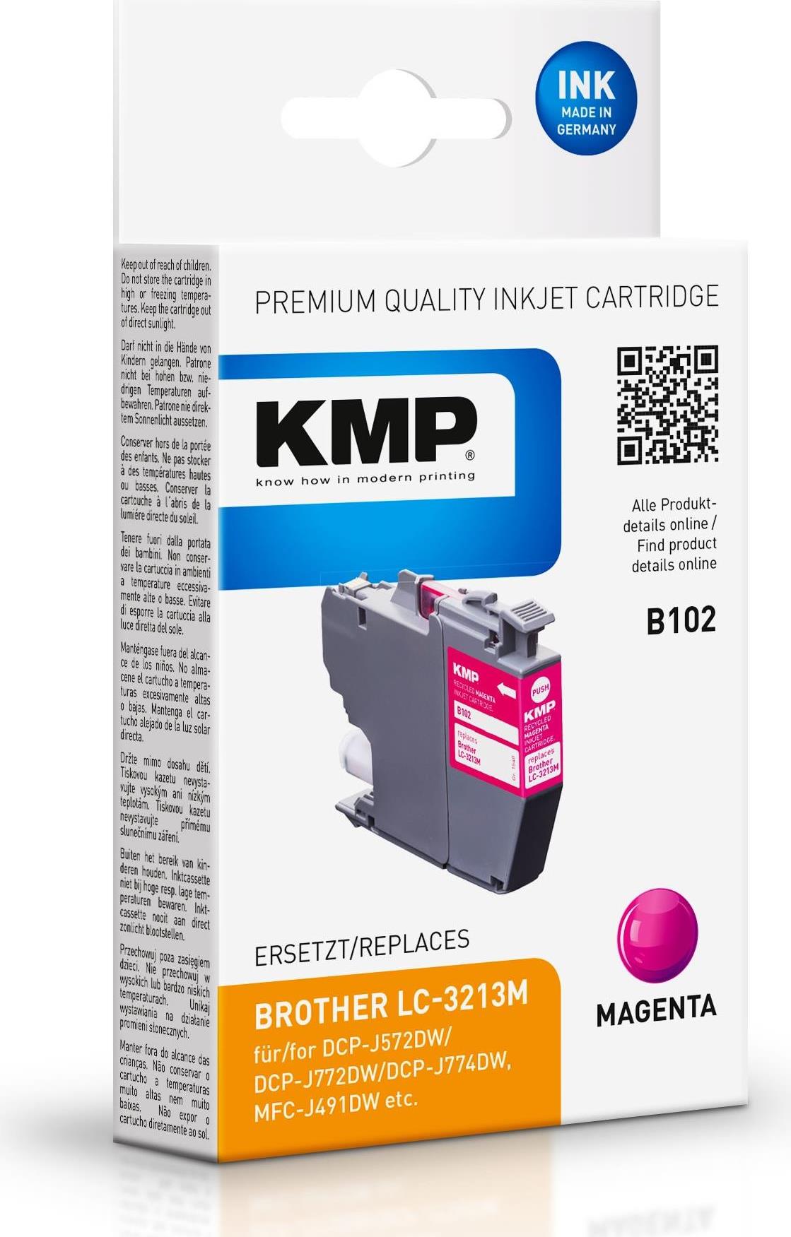 KMP 1540,4006 Druckerpatrone 1 Stück(e) Kompatibel Magenta (1540,4006)