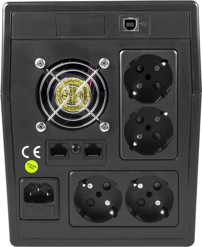 Green Cell Micropower UPS05 USV Line-Interaktiv 2000 VA 1200 W Schwarz