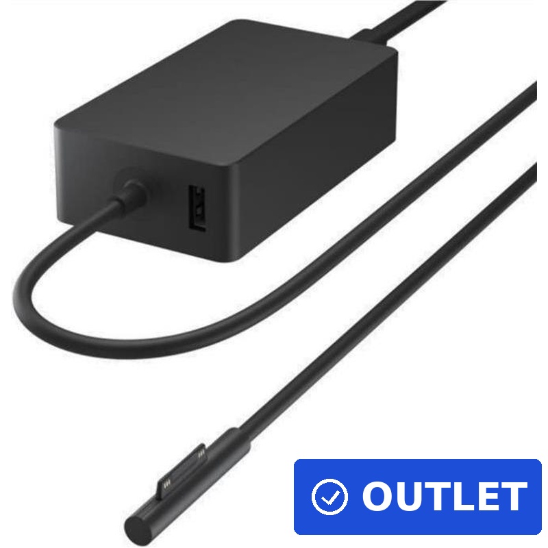 Microsoft MS Srfc Pro/Book 65W PwrSup RETAIL - MICROSOFT Surface Pro / Book 65W Power Supply RETAIL (W8Y-00002) (B-Ware)
