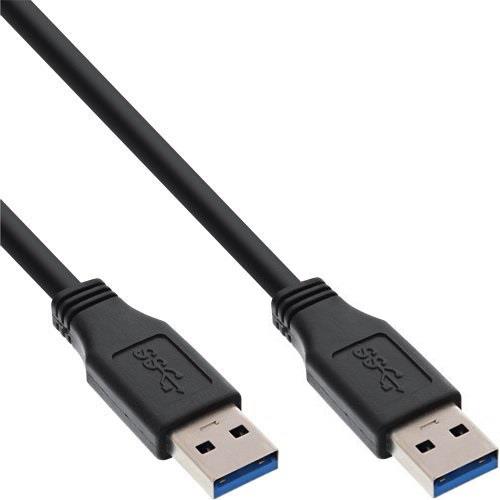 InLine USB-Kabel USB Typ A (M) bis USB Typ A (M) (35220)