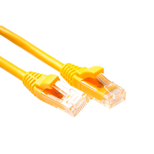 ACT Patch-Kabel CAT 5e U/UTP RJ-45 5 m Gelb