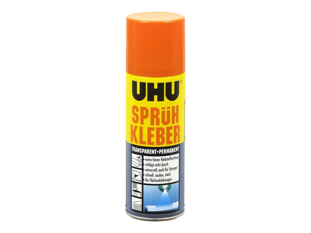 UHU SPRÜHKLEBER 46740 200 ml Transparent