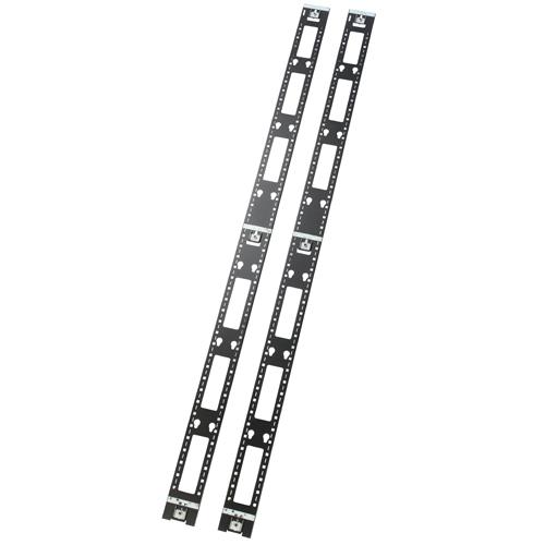 APC NetShelter AR7572 Vertikales Kabelmanagement-Kit Schwarz