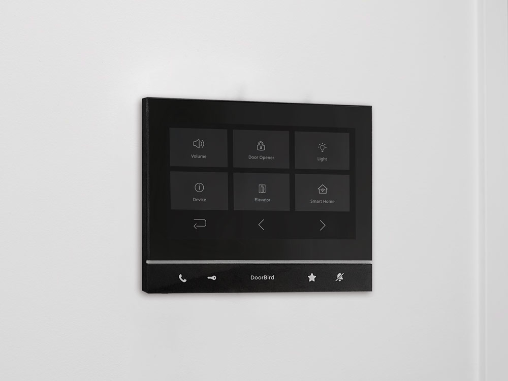 DoorBird A1103 7" IPS Video Innenstation Schwarz