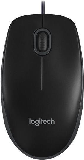 Logitech Desktop MK120 Tastatur-und-Maus-Set USB AZERTY Französisch Schwarz