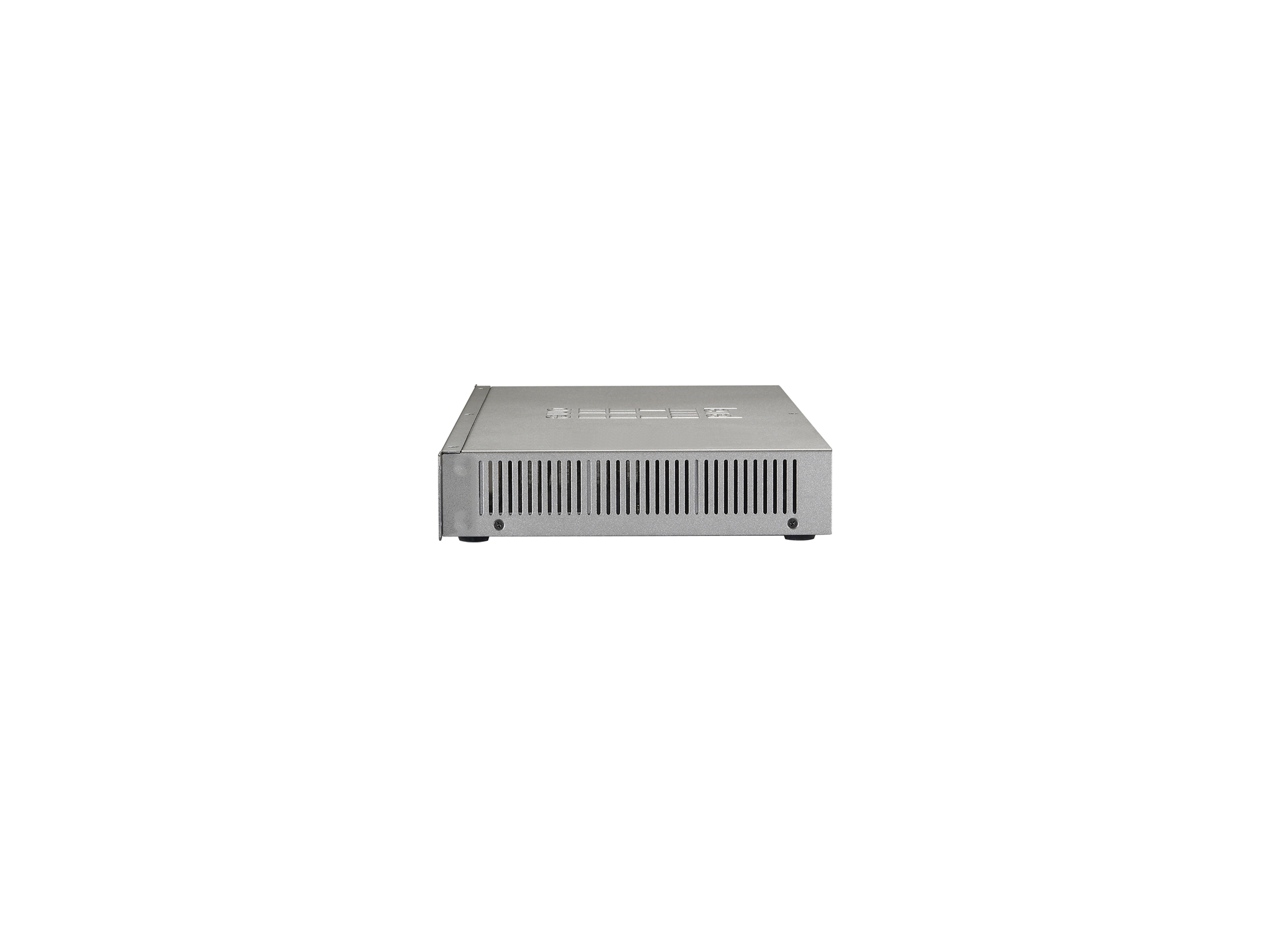 LevelOne FEP-1612 16-Port Fast Ethernet PoE+ Switch 480W Grau