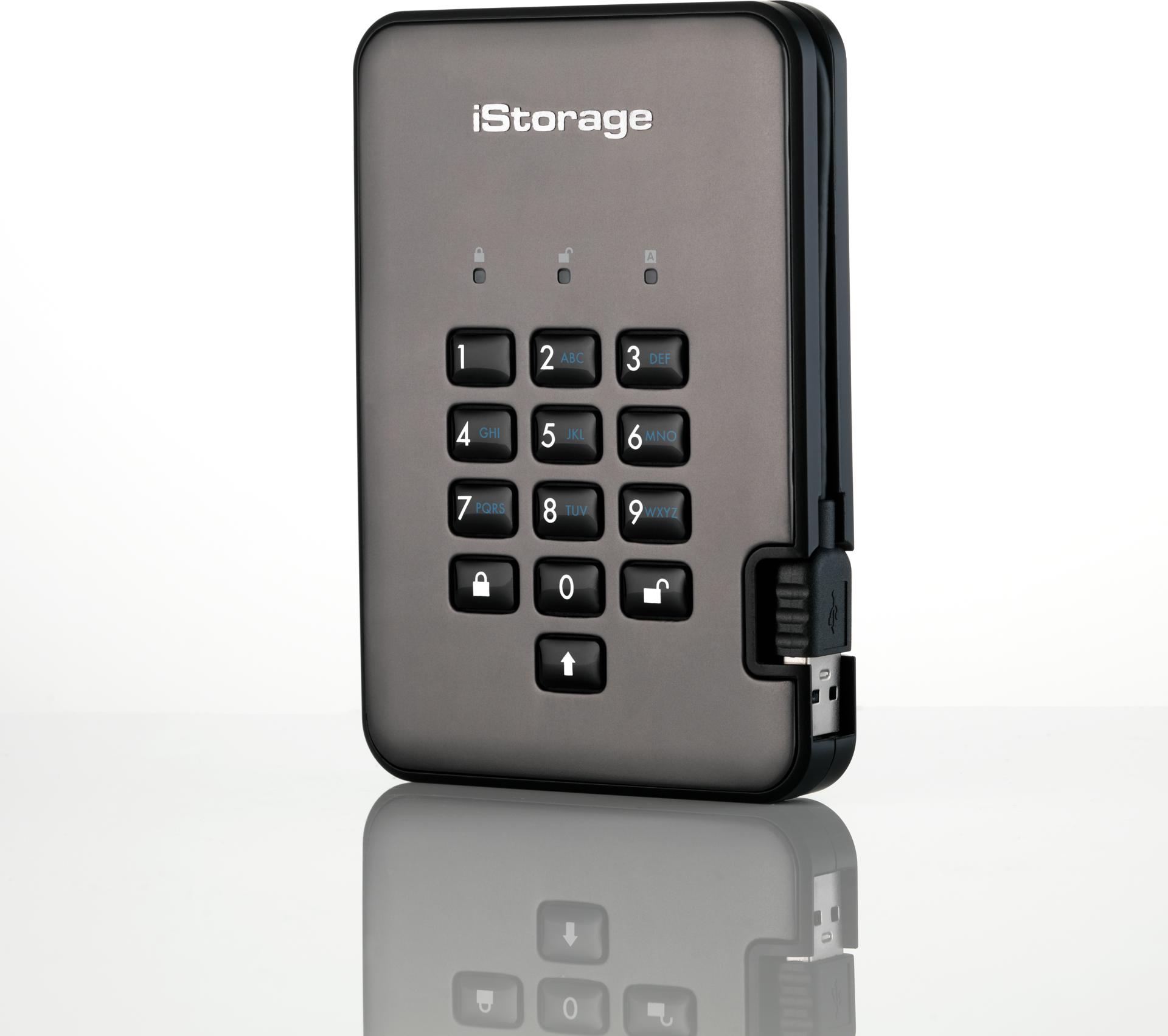 iStorage diskAshur PRO² (IS-DAP2-256-SSD-4000-C-G)