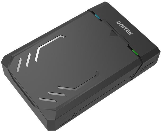 UNITEK Y-3035 Speicherlaufwerksgehäuse HDD / SSD-Gehäuse Schwarz 2.5/3.5" (Y-3035)