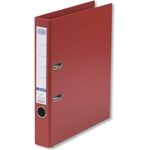 ELBA Ordner rado star, Rückenbreite: 50 mm, rot, DIN A4 Einband außen - innen PP, Sichttasche mit auswechselbarem (10464 RO)