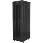 Lanberg 19" 600x1000 LCD Rack perforierte Tür schwarz - Rack (FF01-6042-23BL)