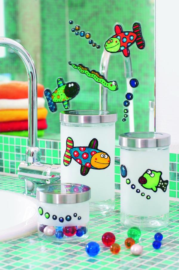 Marabu Window Color fun & fancy Glasfarbe 80 ml Kirschrot