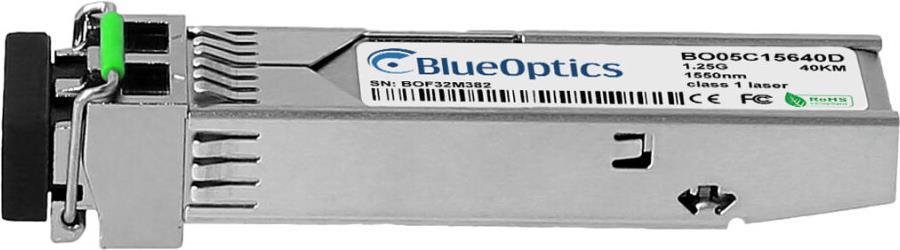 Kompatibler Sundray OM-SFP-Gigabit-Single-mode-40 BlueOptics BO05C15640D SFP Transceiver, LC-Duplex, 1000BASE-EX, Singlemode Fiber, 1550nm, 40KM, 0°C/+70°C, DDM (OM-SFP-Gigabit-Single-mode-40-BO)
