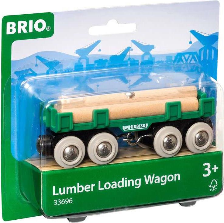 BRIO Langholzwagen - 0,3 Jahr(e) - Mehrfarbig (63369600)