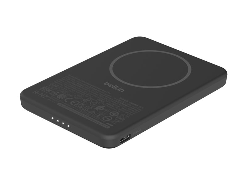 Belkin BoostCharge BPD010HQBK 5000 mAh Powerbank 7,5 W Schwarz