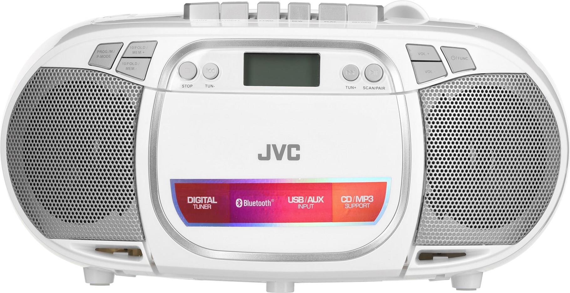 JVC RC-E451W CD-Player Tragbarer CD-Player Weiß (RC-E451W)