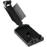 HellermannTyton FKH30A-HIR-BK-C1 Befestigungssockel schraubbar, selbstklebend 151-15300 für Flachbandkabel, mit Acrylat Kleber, schlagzäh Schwarz 1 St. (151-15300)