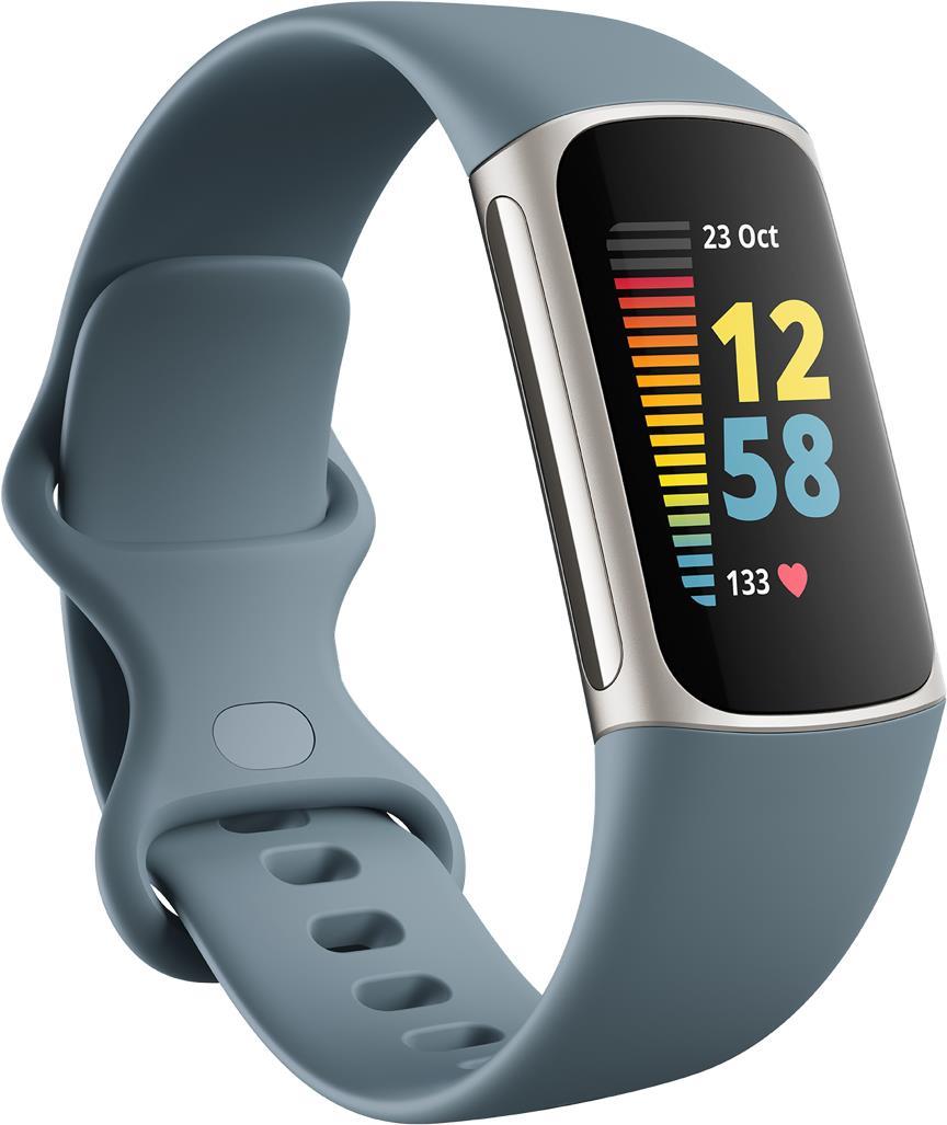 Fitbit Charge 5 Platinum stainless steel (FB421SRBU)
