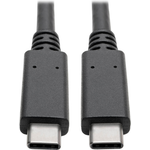 Eaton PowerWare EATON TRIPPLITE USB-C Cable M/M - USB 3.1 Gen 2 10Gbps 5A Rating Thunderbolt 3 Compatible 3ft. 0,91m (U420-003-G2-5A)