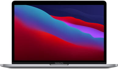 Apple MacBook Pro Notebook 33,8 cm (13.3" ) Apple M 16 GB 1000 GB SSD Wi-Fi 6 (802.11ax) macOS Big Sur Grau (Z11CMYD92GR05)