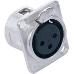 NEUTRIK XLR Einbaubuchse 3pol NC3FDL-1 (30200580)