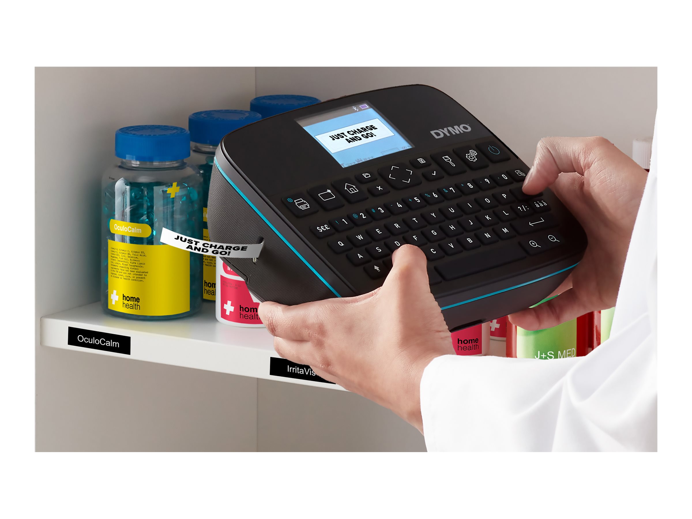 DYMO LabelMANAGER 640CB Beschriftungsgerät Thermotransfer Bluetooth USB-C Schwarz