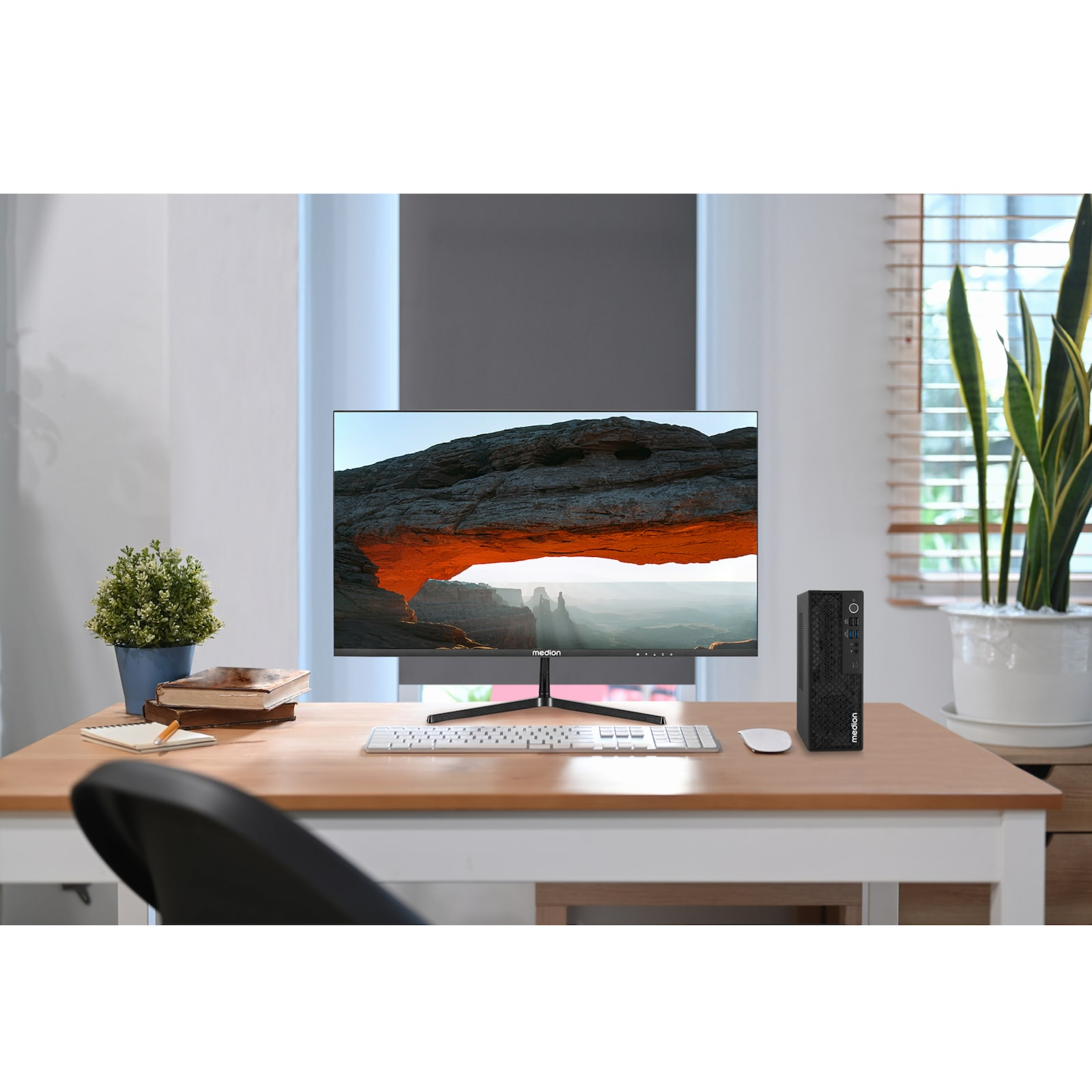 Medion Picoworx T80 III Mini PC Intel Core Ultra 7 258V 32 GB RAM 1 TB SSD Windows 11 Pro Schwarz