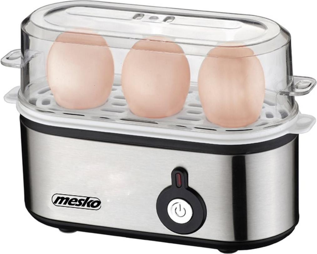Mesko MS 4485 Eierkocher für 3 Eier 350 W Silber